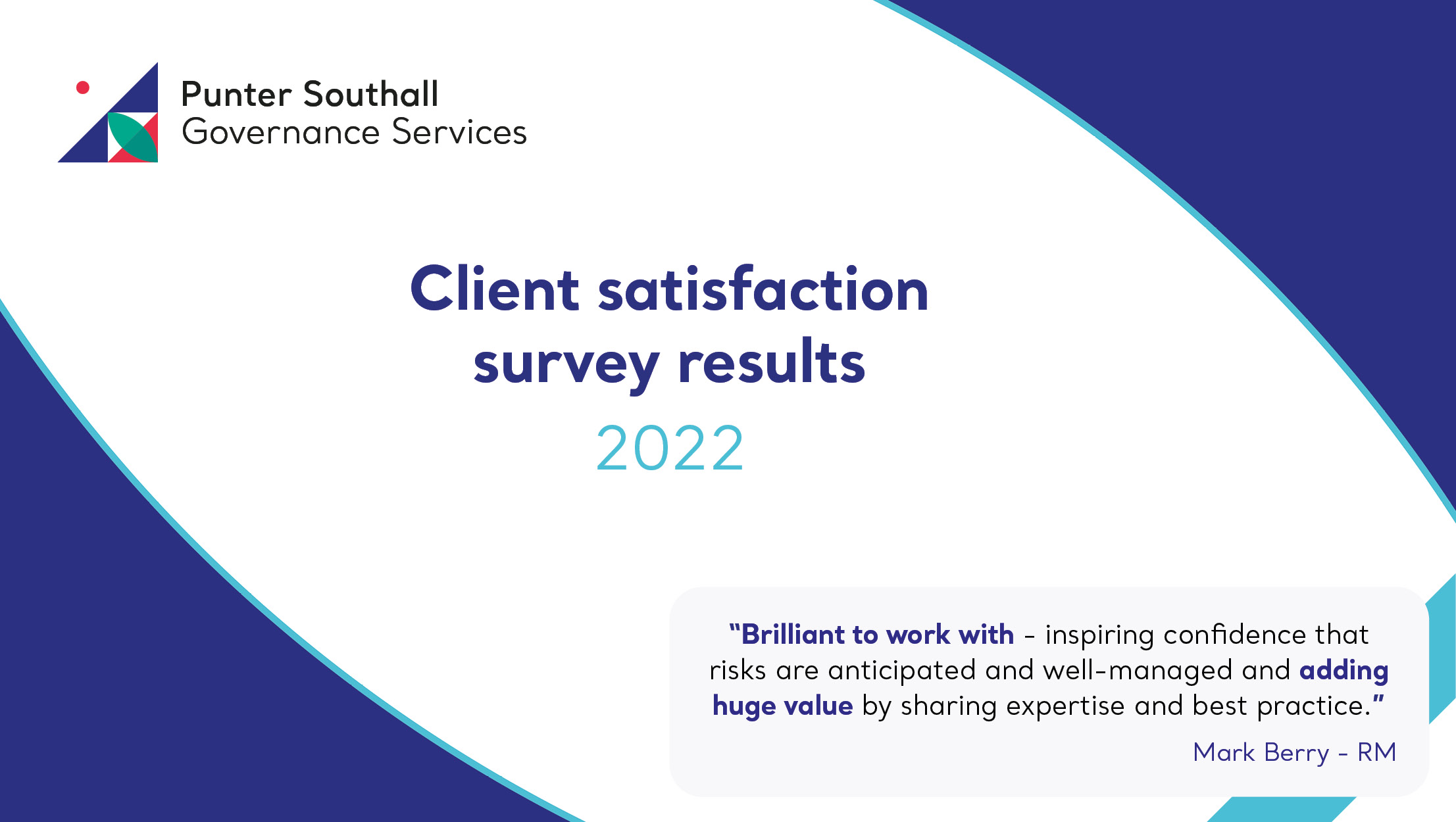 Image for opinion “Client satisfaction survey results 2022”
